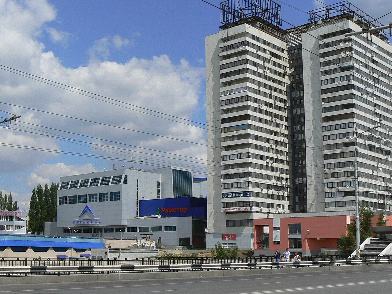Volgograd central pyramide