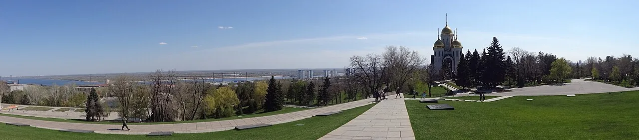 View to Volga from Mamayev kurgan